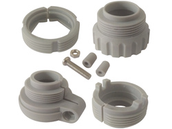 Adaptery do głowic termostatycznych M30×1.5 – komplet do różnych typów zaworów (AGT02)