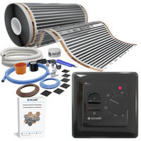 Folia grzewcza AC-305TM szer. 50cm 140W/m² z termostatem AD132B - Zestaw 10m²