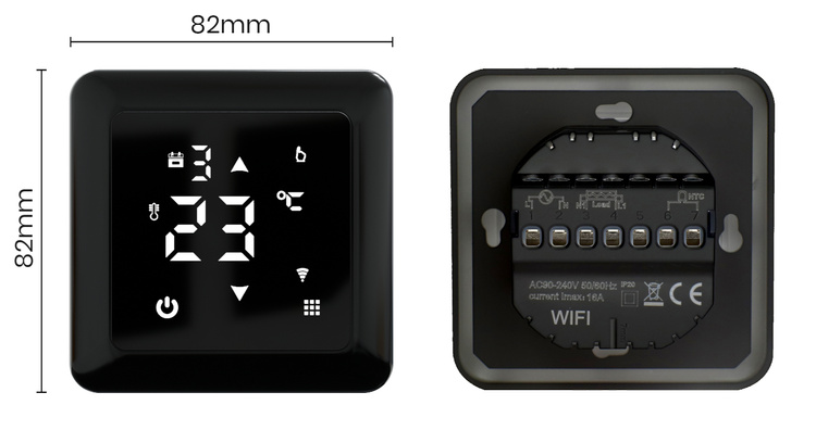 Mata grzewcza Acurel AC-MAT 9m² szer. 50cm 160W/m² z termostatem AD137C-WIFI