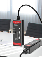 Tester Kabli Przewodów Sieciowych RJ11, RJ45, LAN HT812A