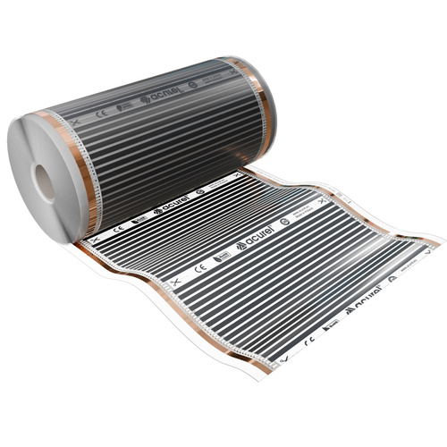 Folia grzewcza AC-305TM szer. 50cm 140W/m² z termostatem AD136 WIFI - Zestaw 20m²