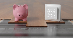 Folia grzewcza AC-305TL szer. 50cm 80W/m² z termostatem AD137 WIFI - Zestaw 17m²