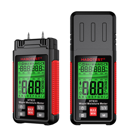 Miernik Wilgotności Drewna, Betonu, Materiałów HT633