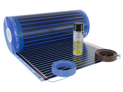 Folia grzewcza Acurel AC305T 1m² szer. 50cm 220W/m² - Zestaw pod lustro