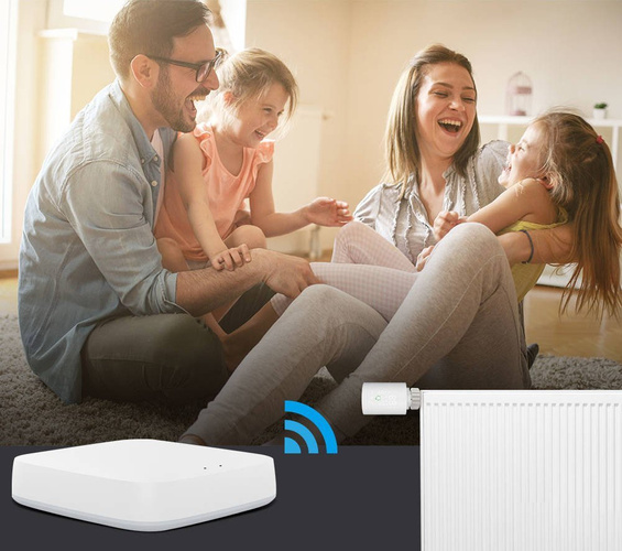 Głowica termostatyczna AD138-ZIGBEE + Baterie