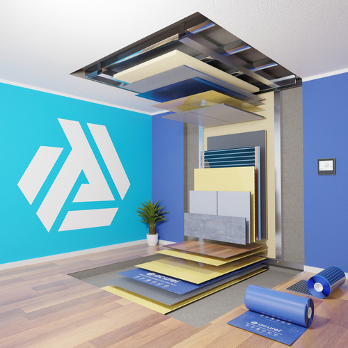 Folia grzewcza Acurel AC305T 110W/mb (220W/m²) ROLKA - 100mb