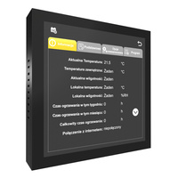Termostat elektroniczny programowalny AC-TE001B POLSKIE MENU