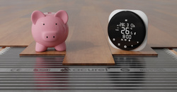 Folia grzewcza AC-310TL szer. 100cm 80W/m² z termostatem AD136 WIFI - Zestaw 37m²