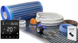 Folia grzewcza Acurel AC305T 13m² szer. 50cm 220W/m² z termostatem pokojowym AD146C