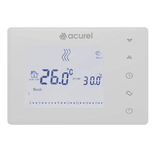 Termostat bezprzewodowy AD118 | RF + WI-FI | Smart sterowanie ogrzewaniem
