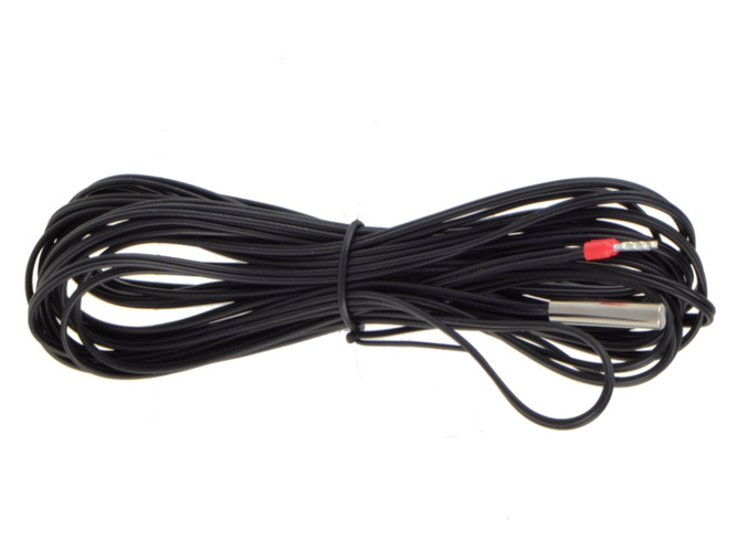 Zewnętrzny czujnik temperatury do sterowników pokojowych ogrzewania podłogowego 10m 