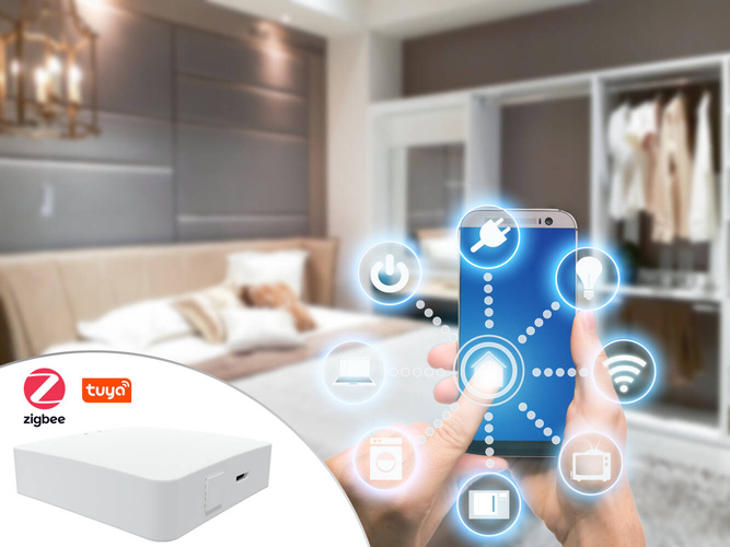 Głowica x5 + Centralka sterująca głowicą + bramka WiFi + baterie Varta