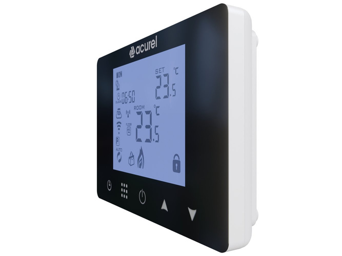 Sterownik pokojowy WiFi – beznapięciowy regulator do kotłów gazowych, pellet, ekogroszek