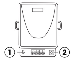 Radiolinia 1 kanał 433MHz, 12V DC - 24V DC