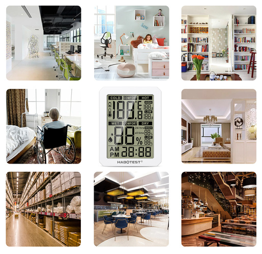 Stacja Pogodowa - Pomiar Temperatury i Wilgotności HT682