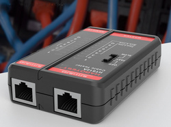 Tester Kabli Przewodów Sieciowych RJ11, RJ45, LAN HT812A