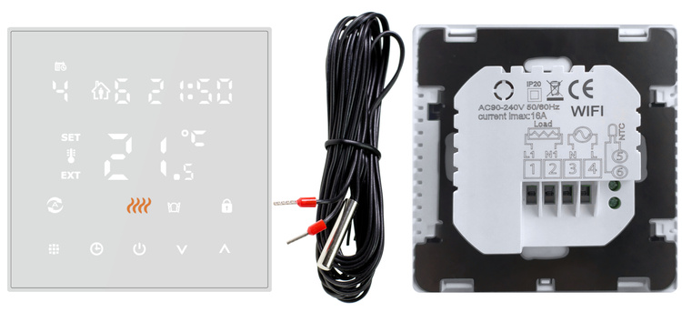 Folia grzewcza AC-310TL szer. 100cm 80W/m² z termostatem AC-TE200W - Zestaw 25m²