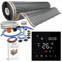 Folia grzewcza AC-310TL szer. 100cm 80W/m² z termostatem AC-TE200B - Zestaw 21m²
