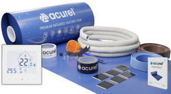 Folia grzewcza Acurel AC305P 1m² szer. 50cm 140W/m² z termostatem WiFi AD134