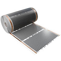 Folia grzewcza AC-305TM szer. 50cm 140W/m² z termostatem AC-TE001B - Zestaw 2m²