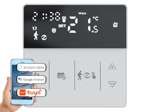 Termostat elektroniczny programowalny AD139C WiFi