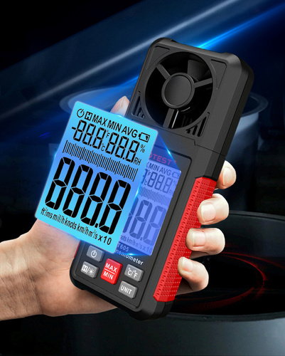 Anemometr Wiatromierz, Miernik Przepływu Powietrza HT605