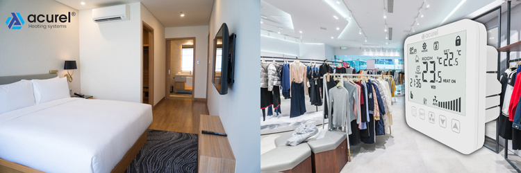 Termostat klimakonwektorów programowalny AD143-RC