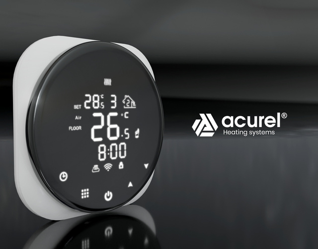 Folia grzewcza Acurel AC305T 8m² szer. 50cm 220W/m² z termostatem WiFi AD136