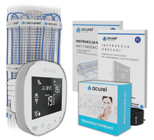 Mata grzewcza Acurel AC-MAT 12m² szer. 50cm 160W/m² z termostatem WiFi AD101