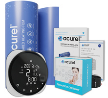 Folia grzewcza Acurel AC305P 11m² szer. 50cm 220W/m² z termostatem WiFi AD136