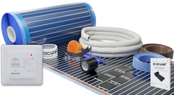 Folia grzewcza Acurel AC305T 7m² szer. 50cm 140W/m² z termostatem pokojowym AD132