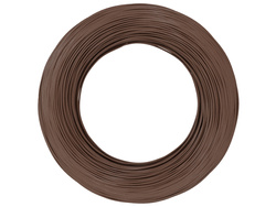 Przewód kabel linka LGY H07V-K 1x2,5mm2 BRĄZOWY 1M