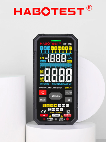 Multimetr True RMS NCV + Termopara HT127B