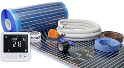 Folia grzewcza Acurel AC305T 6m² szer. 50cm 80W/m² z termostatem pokojowym AD121