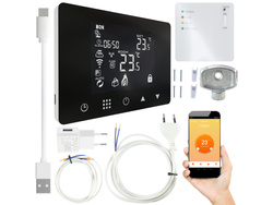 Sterownik pokojowy WiFi – beznapięciowy regulator do kotłów gazowych, pellet, ekogroszek