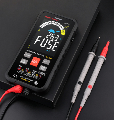 Multimetr True RMS NCV + funkcja latarki HT116