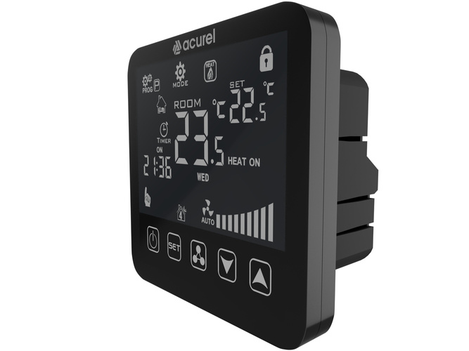 Termostat klimakonwektorów programowalny AD143C-RC
