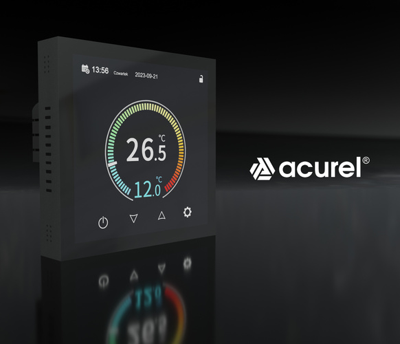 Folia grzewcza AC-310TL szer. 100cm 80W/m² z termostatem AC-TE001B - Zestaw 33m²