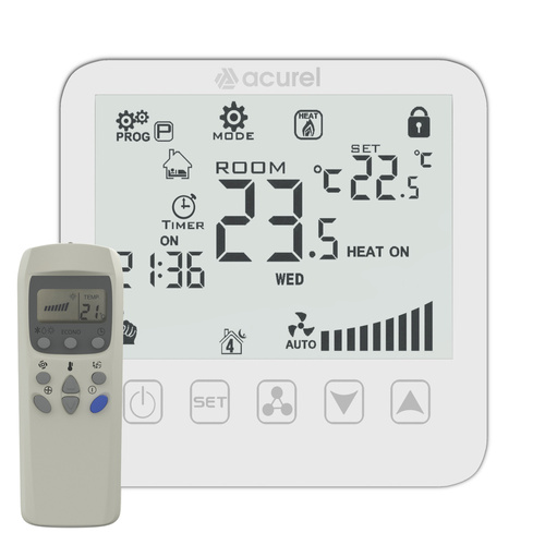 Termostat klimakonwektorów programowalny AD143-RC