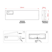 Zestaw sterowania ogrzewaniem podłogowym – 3 strefy (AD117-P + 3× AD148C)