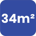 34 m2
