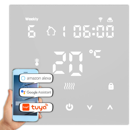 Termostat elektroniczny programowalny AD149 WIFI