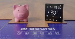 Folia grzewcza Acurel AC310P 2m² szer. 100cm 80W/m² z termostatem WiFi AD122C