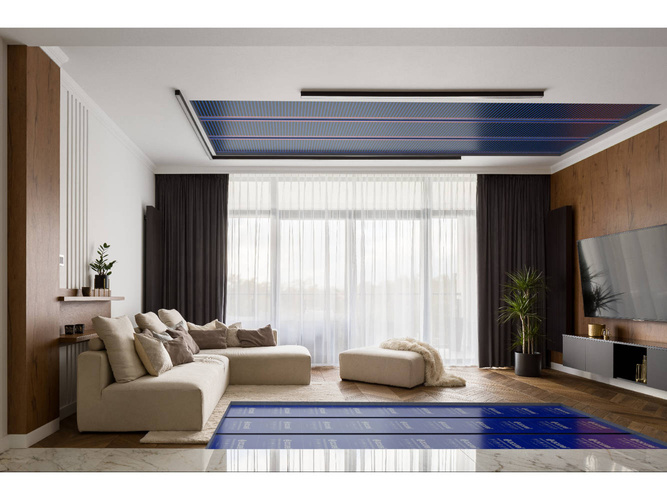 Folia grzewcza Acurel AC310P 80W/mb (80W/m²) ROLKA - 75mb