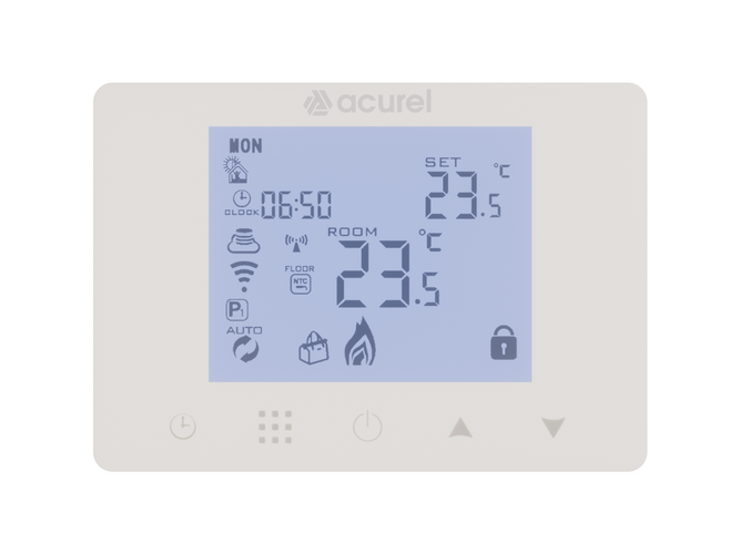 Sterownik pokojowy WiFi – beznapięciowy regulator do kotłów gazowych, pellet, ekogroszek