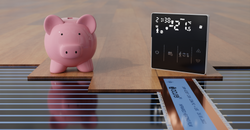 Folia grzewcza Acurel AC310T 5m² szer. 100cm 220W/m² z termostatem  pokojowym AD141C