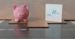 Folia grzewcza AC-305TL szer. 50cm 80W/m² z termostatem AD134 WIFI - Zestaw 28m²