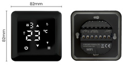 Termostat elektroniczny programowalny AD137C WiFi