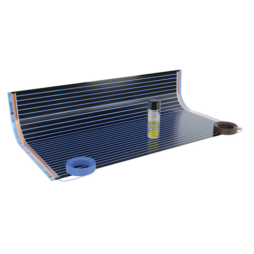 Folia grzewcza Acurel AC310T 2m² szer. 100cm 220W/m² - Zestaw pod lustro