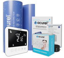 Folia grzewcza Acurel AC305P 6m² szer. 50cm 220W/m² z termostatem pokojowym AD121